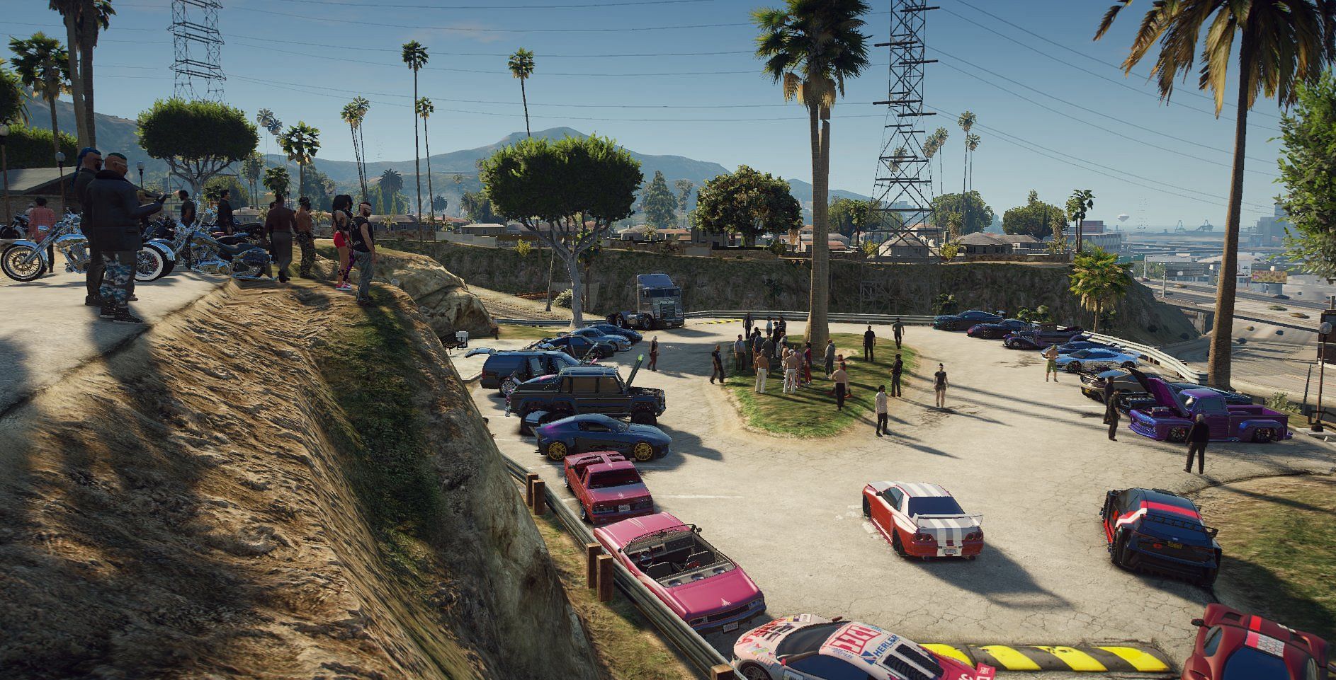 Screenshot of a state fair in Badlands RP (Image via @rp_badlands)